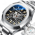 2023 Top Brand Luxury Design New Reloj Hombre Luminous Sports Stainless Steel Waterproof Men's Automatic Mechanical Watches