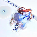Pikakey Eco-friendly Acrylic Transparent Custom Size Standee Anime Figure Rotating Stand 3mm/5mm/10mm Thickness Animation Fans