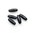 500pcs/lot Oval Round Beads 8*22.5mm Natural Wood Loose Beads Hole 3mm for DIY Men Necklace Bracelet Jewelry Making Findings