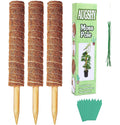 Moss Pole Extending for Plants Monstera 17"Plant Support Stakes for Indoor Climbing Plants Grow Upwards