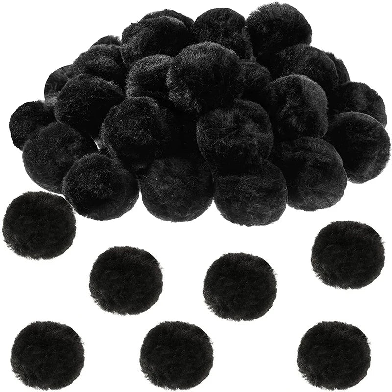 Faux Rex Rabbit Fur Ball 4cm Pompom for Diy Ornamental Pendants Mixed Color Pom Poms 2022 Factory Small Size Classic Custom Gift