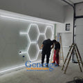Eye Protection Unique Shape Honeycomb Lighting Decorative Diy Hexagonal Led Light for Kids