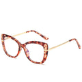 Cat Eye Fashion Glasses Anti Blue Light Women Eyewear 2023 Trendy Spectacles
