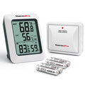 For ThermoPro TP60C Digital Wireless Indoor/Outdoor Thermometer Hygrometer Multifunctional with Max Min Records Plastic Material