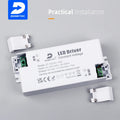 20w 30w 40w 60w 75w Led Power Supply Lighting Transformer 12v 24v 36v 48v Dc Triac Ultra Silm Led Driver for Led Light