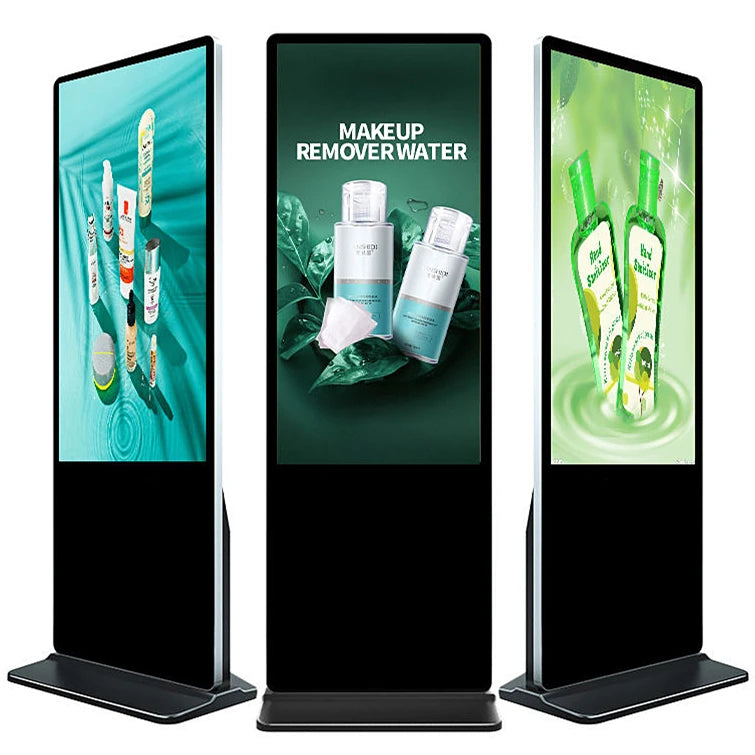 55 Inch Digital Information Lcd Touchscreen Kiosk Free Standing Kiosk Shopping Mall Advertising Touch Screen Kiosk