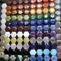 Factory Customize Wholesale Healing Crystal Hexagon Rose Quartz Pendant Gemstones Pendant for Decoration MegaBDM