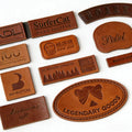 2D 3D Personalized Custom Logo Panel Caps Pu Leather Beanie Hat Patches for Clothes Jeans Shoes