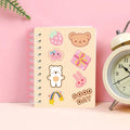 Printed A6 Cute Weekly Planner Daily Journal Spiral Notebook
