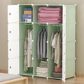 Almirah Armario Armoire Bedroom Furniture Plastic Guarda Roupa Portable Wardrobes with Door with Stickers
