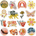 Wholesale Iron on Embroidered Artistic Style Butterfly Dream Catcher Sun Patches for Clothes Bag Decoration