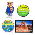 Iron on Embroidery Badges Wholesale Custom Cartoon Logo Dye Sublimation Embroidered Patches for T-shirt