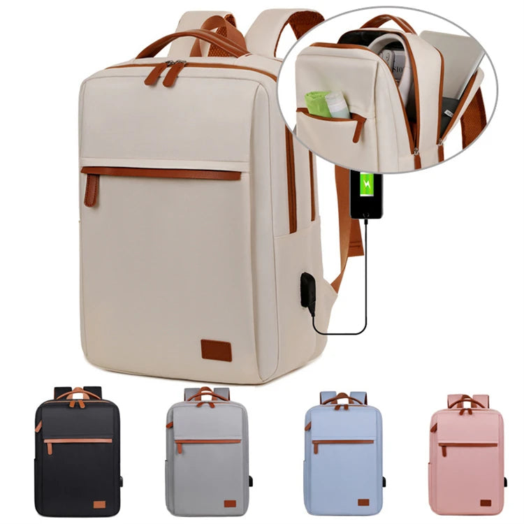 2025 Most Popular Oem Unisex Trendy 600d Nylon Grey Korean Fashion Premium Laptop Backpack Manufacturer in China