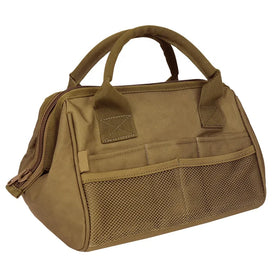 Yakeda Storage Tool Kit Tactical Ammo Bag Multi-function Organizer Tote Electrician Wide Mouth Polyester Tool Bag Kit