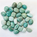 Wholesale Natural Crystal Tumbled Amazonite Tumbled Stone Natural Crystal Gravel for Home Decoration Pendant