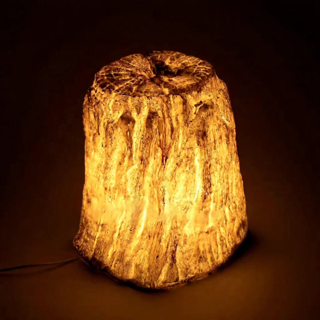 Fiberglass Tree Stool IP65 LED Solar Powered Low Voltage Landscape Modern Lights for Wedding Party Decoration and Garden
