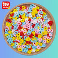 For Confetti Mixed Color Solid Hollow Heart Hot Sale Spanish Sliced Sprinkles Bakery Decoration