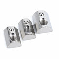 M3 M4 M5 M6 M8 Roll-in Slot Nut T-nut Half Round Ball Elasticity T Spring Nut Nuts for EU 2020 3030 4040 4545 Aluminum Profile