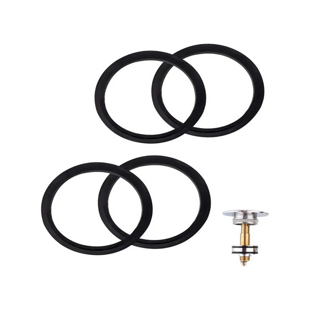 Rubber Gasket O-Ring Waste Basin Click Plug Pop up Bathroom Basin Spare Seal for Metal Basin Plug Product Category Seals