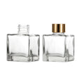 Wholesale Indoor Fragrance Expansion Volatilization Square Aroma Bottle Rattan Fragrance Expansion Essential Oil Bottle
