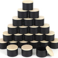 RTS 4OZ 8OZ Round Tinplate Tins Tea Candy Candle Sealed Tin Can Empty Wax Scent Candle Tins with Lid and Box Packaging