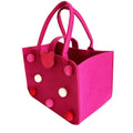 Customised Felt Shopping Bag Kids Candies Handbag Felt Wedding Bag Tote Bag