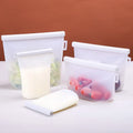 Customized BPA Free Leakproof Eco-Friendly Food Grade Square Keep Fresh Reusable Preservation Breast Milk Silicone Storage Bags