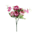 Wedding Decorative Peonies bunch Silk Artificial Flowers Peony bunch for Bridal Bouquet