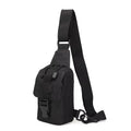 Customizable MOLLE Camouflage Crossbody Shoulder Bag Outdoor Tactical Multifunctional Chest Bag for Hiking Bike Fashionable