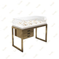 SUNDO New Trend Custom Fashionable Watch Display showcase Watch Storage Metal Watch Storage Cabinet with Drawers