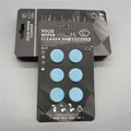 Eco-Friendly Custom Label Blue Fresh Scent 6 Tablets/Pack Glass Mirror Cleaning Tablets Disposable Sustainable Effective Spot