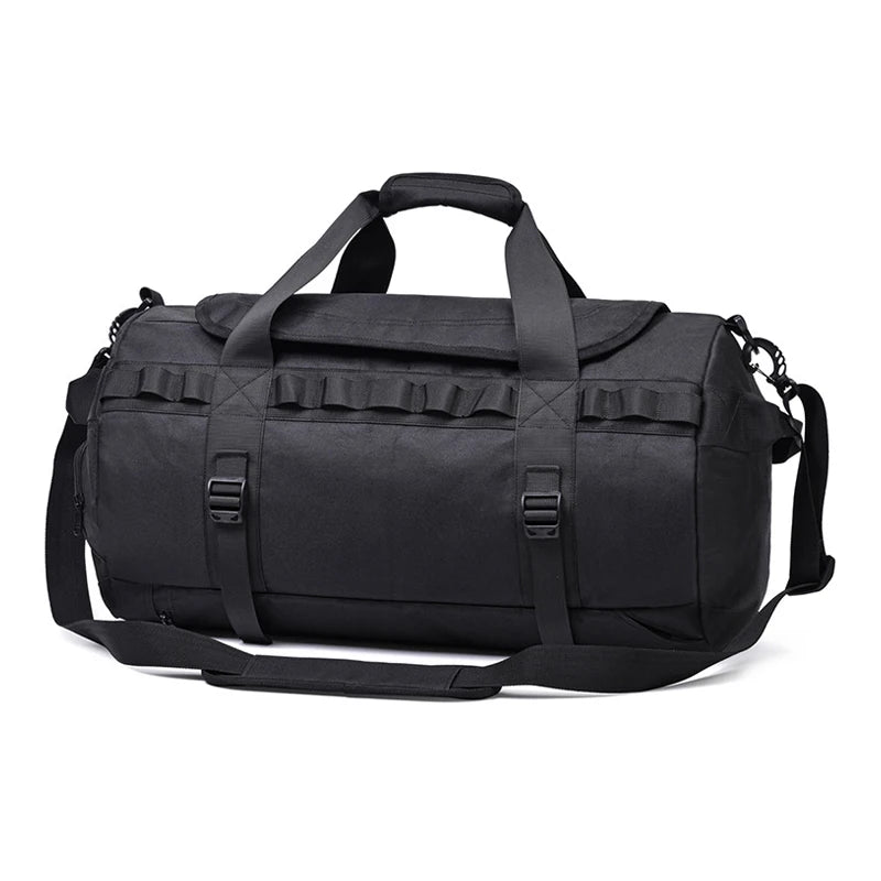 Expandable Folding Gym Bag Personal Duffel Tote Overnight Weekender for Men