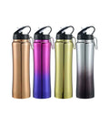 Sports Kettle Hot & Cool Vacuum Thermos Electroplate Double Wall Stainless Steel Water Bottle