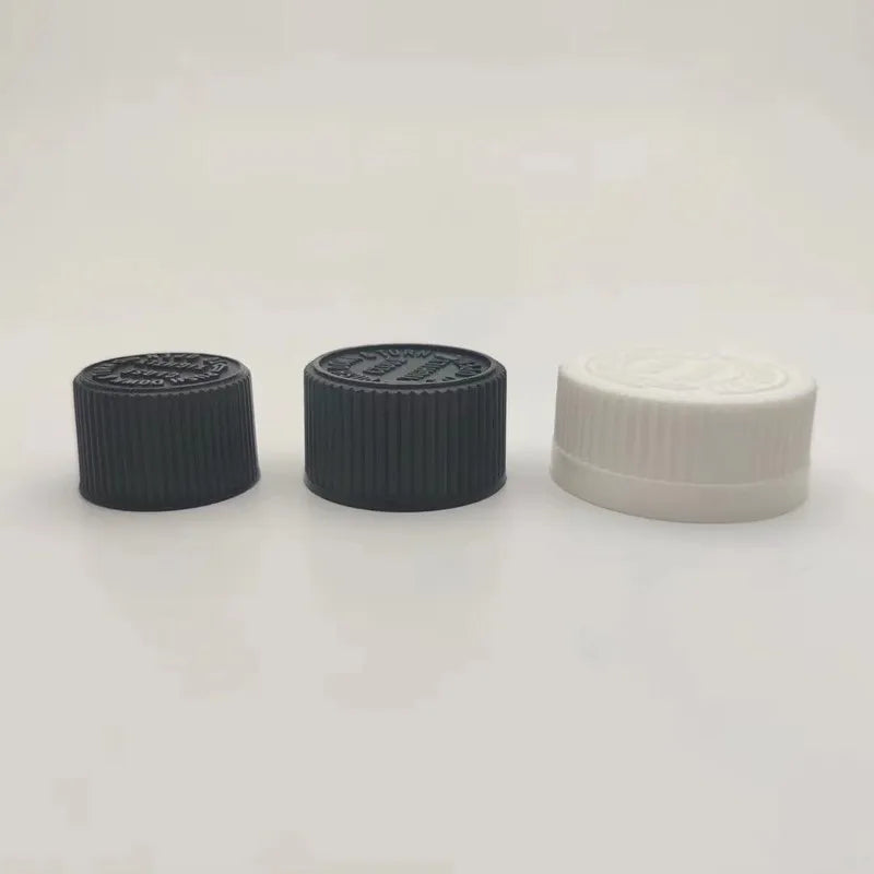 20-400 22-400 24-400 24/410 28/410 38-400 Black Child Resistant Safety Cap Child Proof Type Screw Top Closures Lid