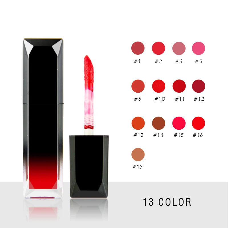 Nude Creamy Lipgloss Waterproof Long Lasting Liquid Lipstick Moisturizing Makeup Lip Tint Lip Gloss