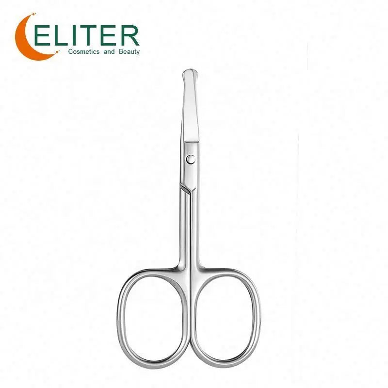 Eliter In Stock Hot Sell Hand Forged Scissors Nose Hair Scissors Round Tip Scissors Tips Cutter Whosale Nail Cuticles