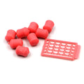 Selco Carp Fishing Bait Sinking Lures for Hair Stops Accessories Fruity Squid Slow Sinking Plastic Fishing Soft Bait Lure