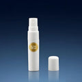 WOGU Screw Spray Perfume Bottles Small Portable Sample Perfume Atomizer 3ml Matte White Empty PP Plastic Pen Perfume Bottle