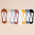 8Pairs/set Spring and Summer Anti-fall Shallow Socks  Velvet  Round Toe Invisible Boat Socks Wholesale