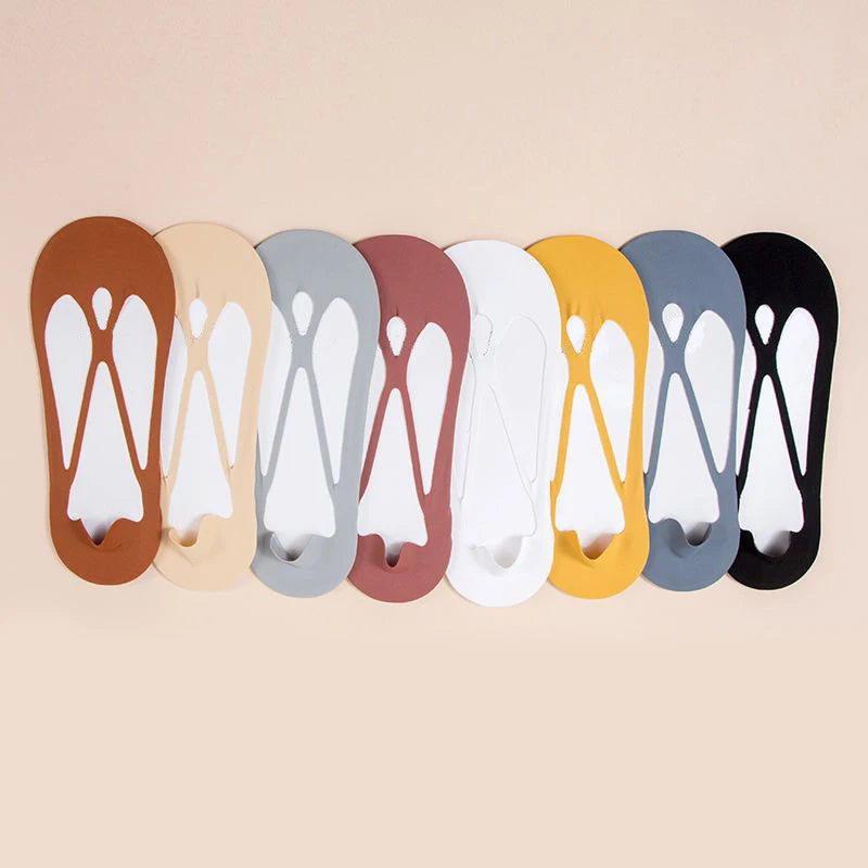 8Pairs/set Spring and Summer Anti-fall Shallow Socks  Velvet  Round Toe Invisible Boat Socks Wholesale