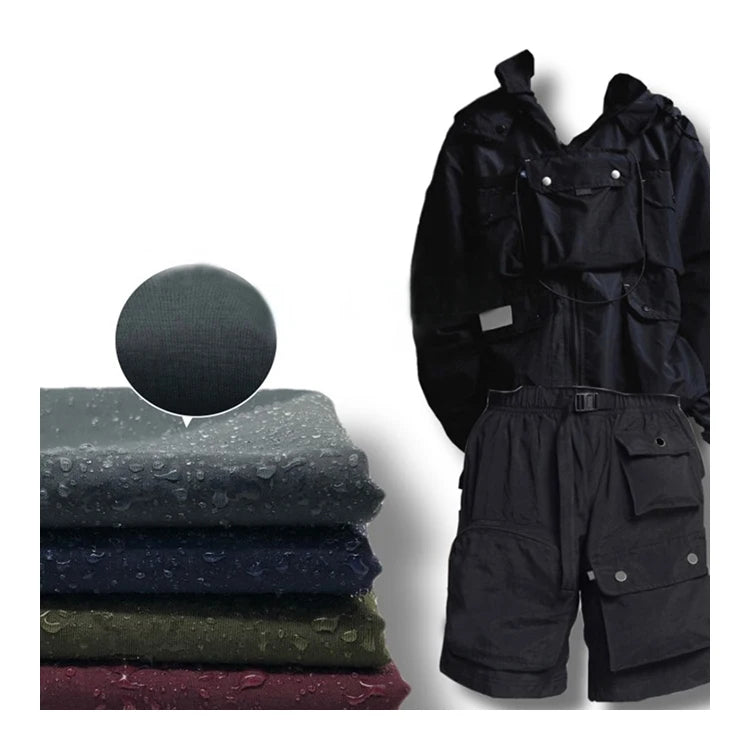 Factory Price 196T 320T Taslon Fabric 228T Recycled 100% Nylon Taslan Fabric for Pants and Down Jacket Fabric
