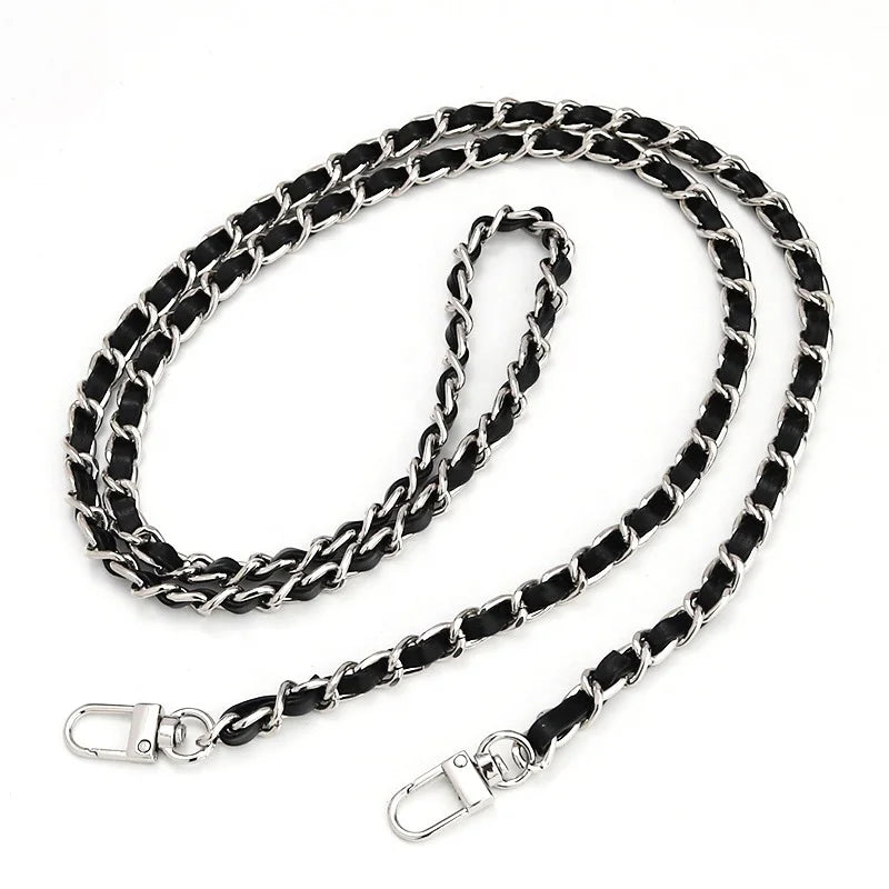 Wholesale 120cm Gold Leather Bag Chain Strap - Luxury DIY Shoulder Strap Handle for Handbags Wallets Purses