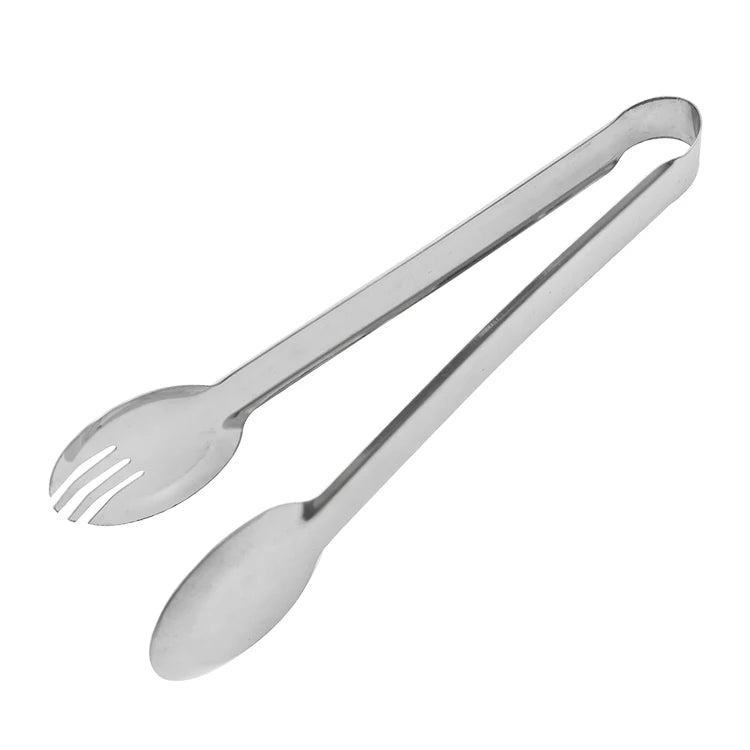 Kitchen Accessories Stainless Steel Food Tong Pastry and Baking Tool Easy to Non-Stick BBQ Steak Tong Cooking Grilling Tong