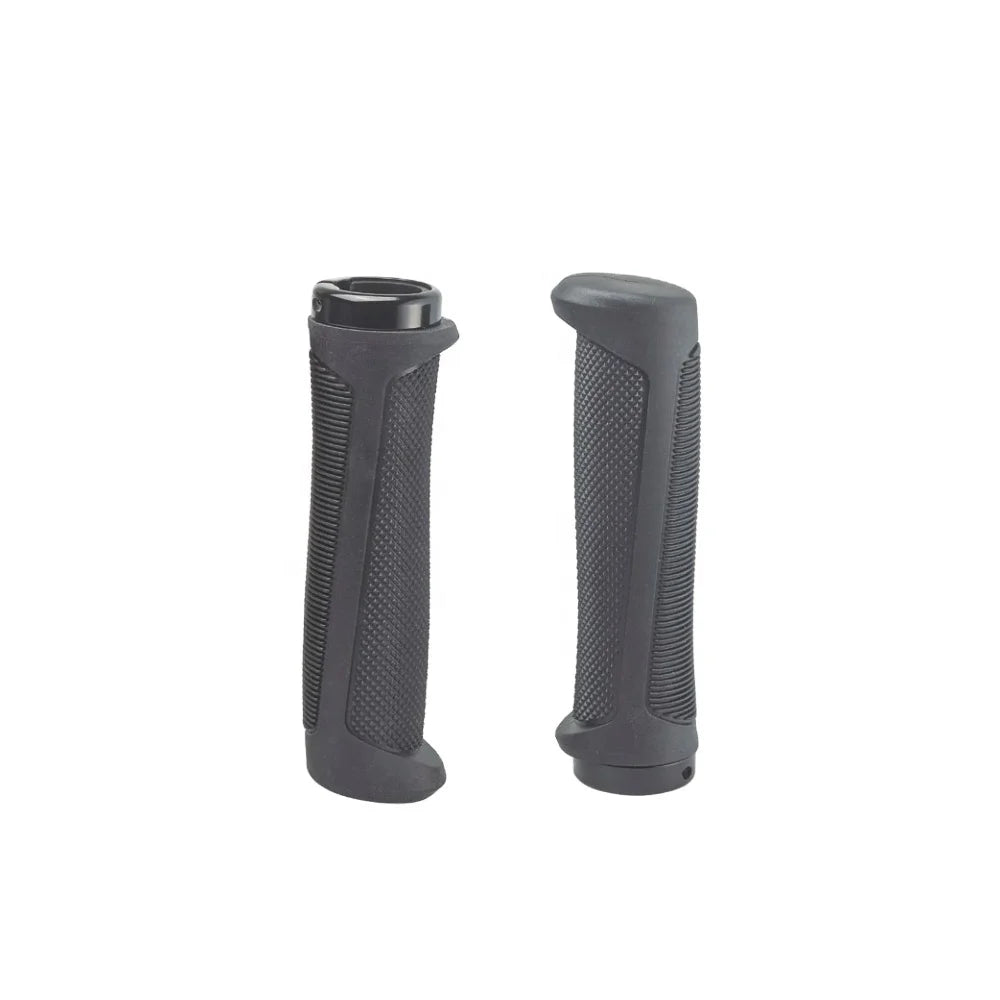 R2 Ningbo HUALONG Bicycle Grips Manufacture Metal Lock Ring Straight Mountain Bike Grips G318
