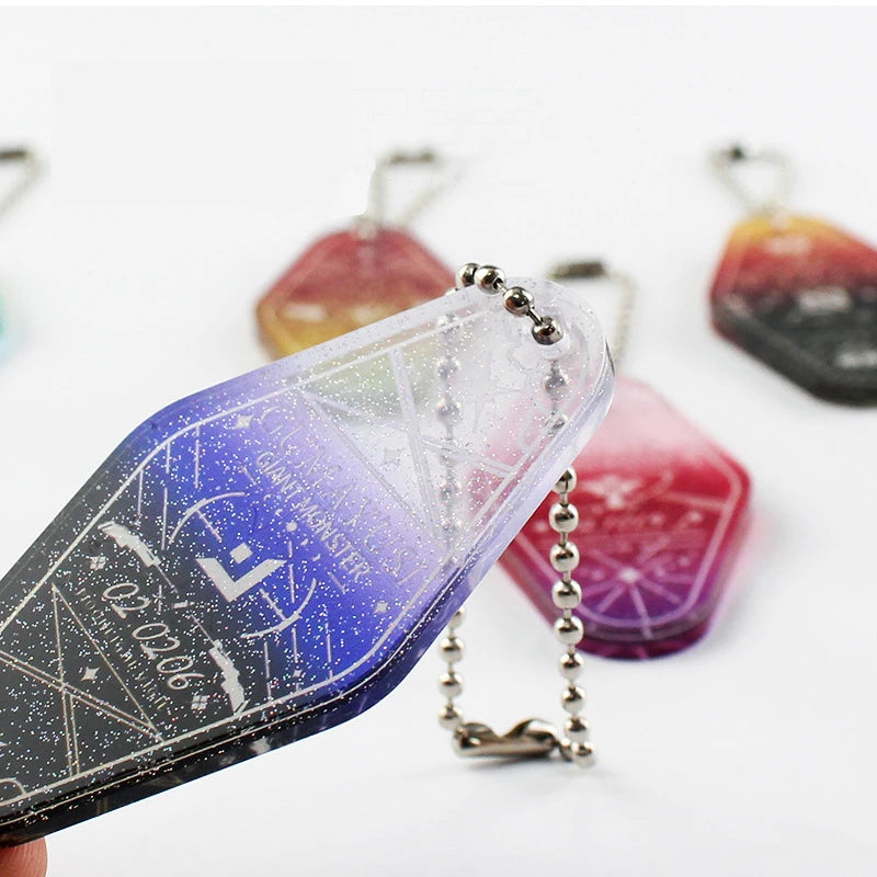 Custom Eco-Friendly Digital Photo Iridescent Rainbow Holographic Color Gradient Rhombic Shape Waterproof Creative Fashionable