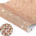 24*40cm Self-Adhesive Glass Transfer Rhinestone Sheet Hotfix Crystal DIY Craft Trim for Garments Shoes Wholesale Decorative
