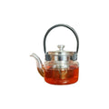 High Borosilicate Glass Teapot with Stainless Steel Tea Infuser and Handle 800 1200 1500ML Large Volume