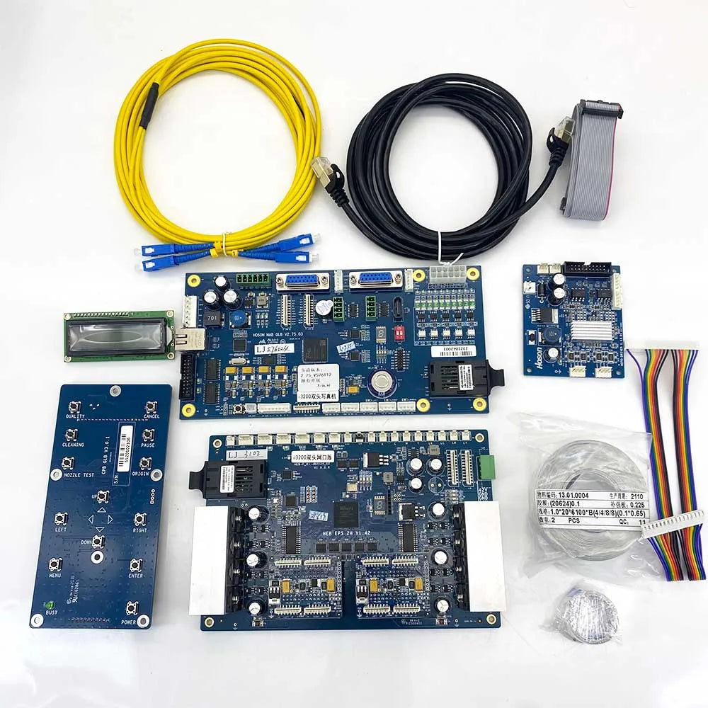 Hoson I3200 Network Board Set Double Heads I3200-a1 Head Board Main Board Complete Kit for 4720 Printhead Printer