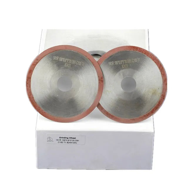 Resin Bond Diamond Cutting Wheel Grinding Disc Grit 100/120 Precision Honing Higher Efficiency for HSS Deburring Applications