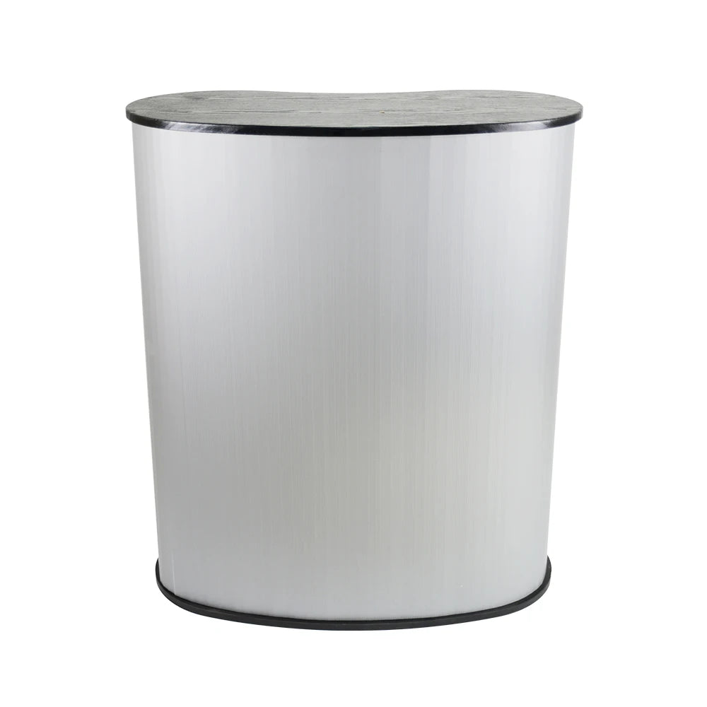 Portable Promotional Counter Hollow Board Folding Table Display Counter for Trade Show Display Advertising